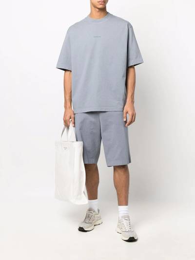 Acne Studios logo-print organic cotton T-shirt outlook