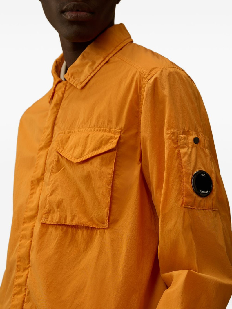 logo-patch overshirt 6