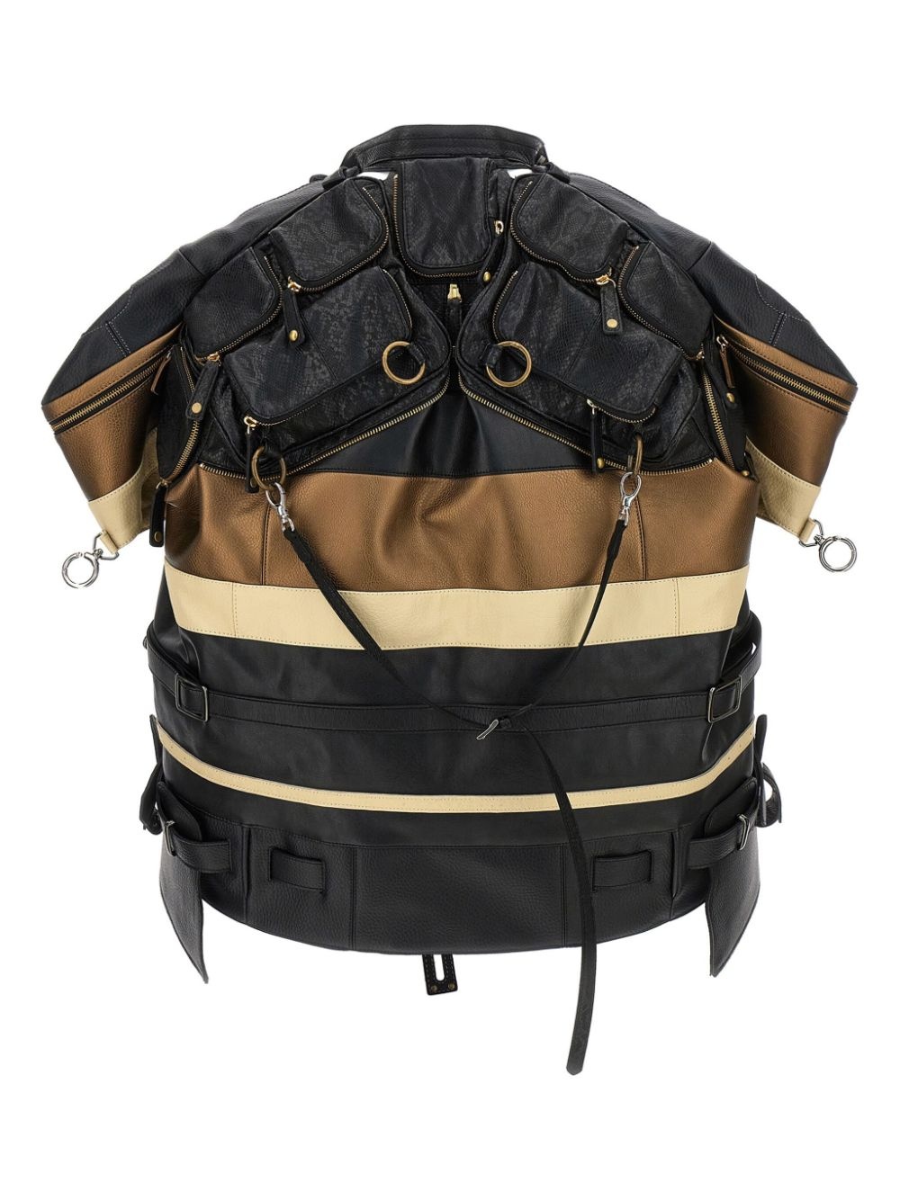 patchwork jacket - 2