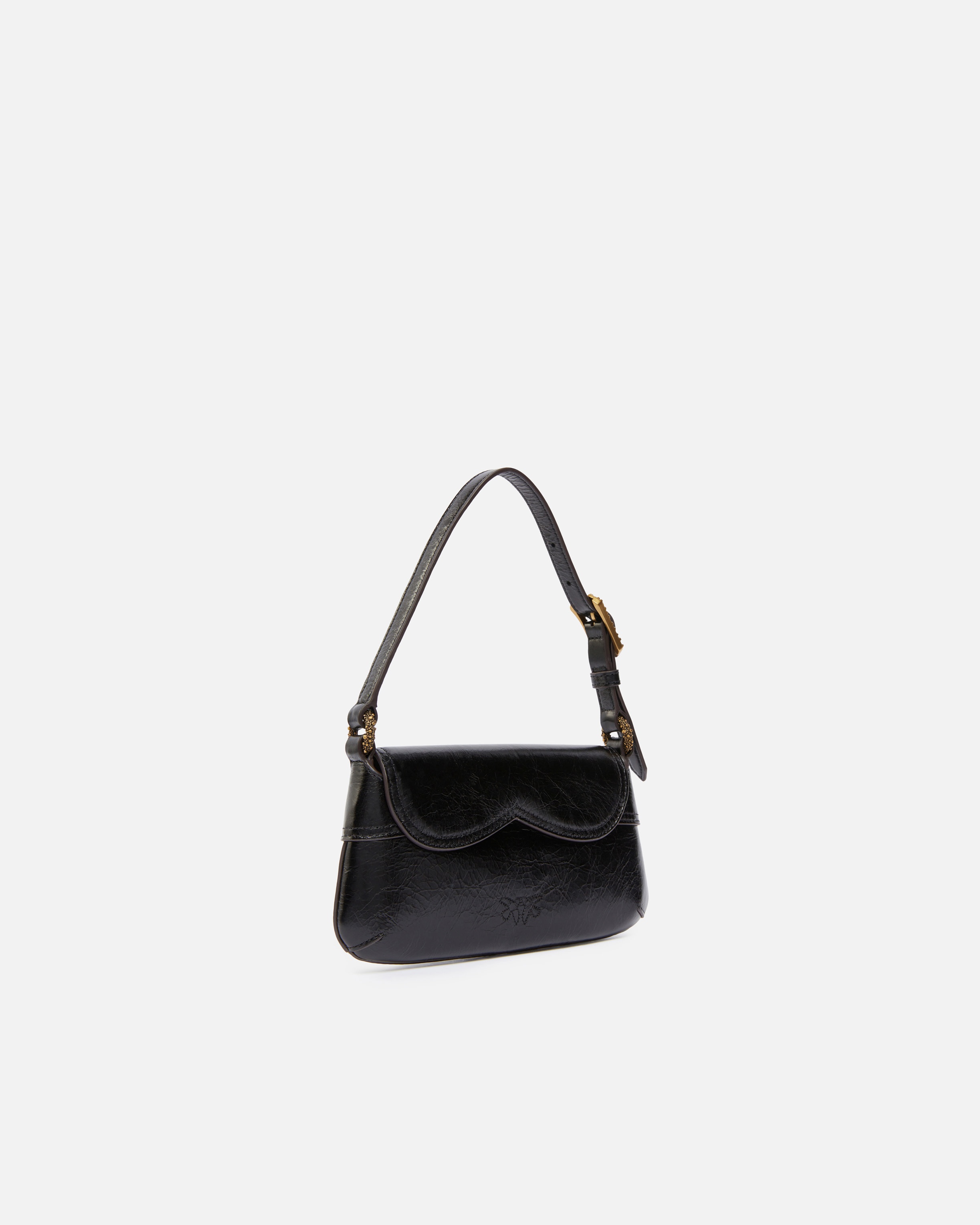 VINTAGE LEATHER 520 BABY SHOULDER BAG - 2