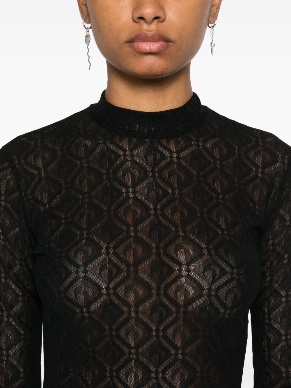 Moon Diamant mesh top - 5