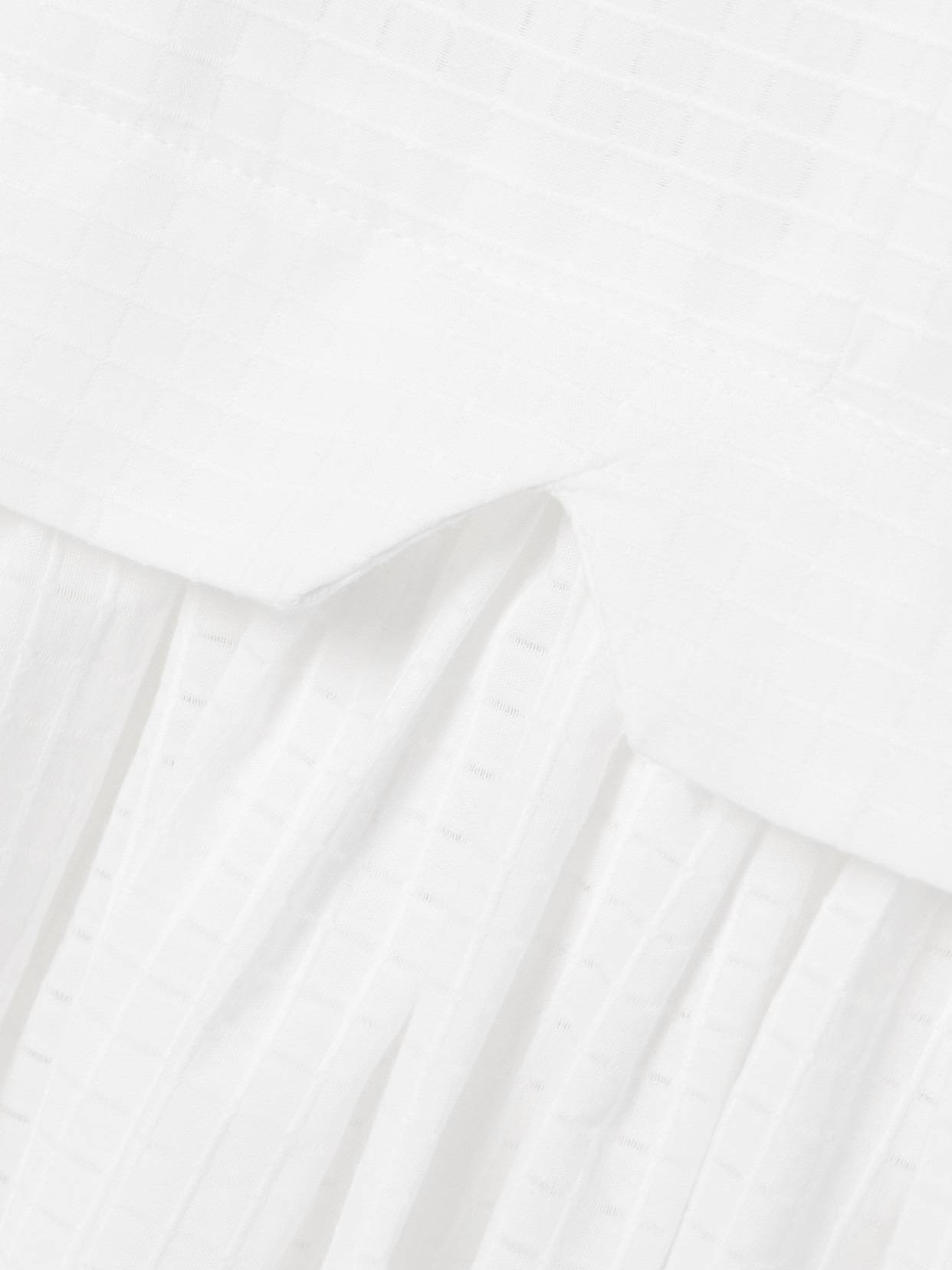 Quinn Tiered Checked Embroidered Cotton Halterneck Maxi Dress - 4