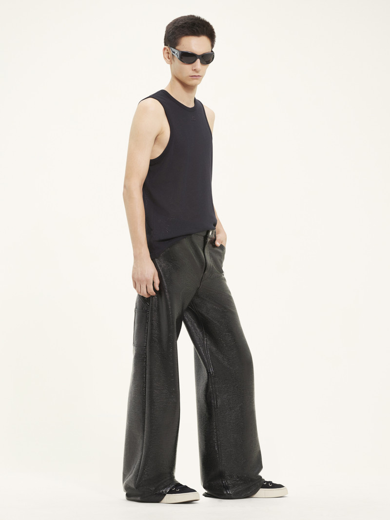 SAILOR VINYL BAGGY PANTS 3