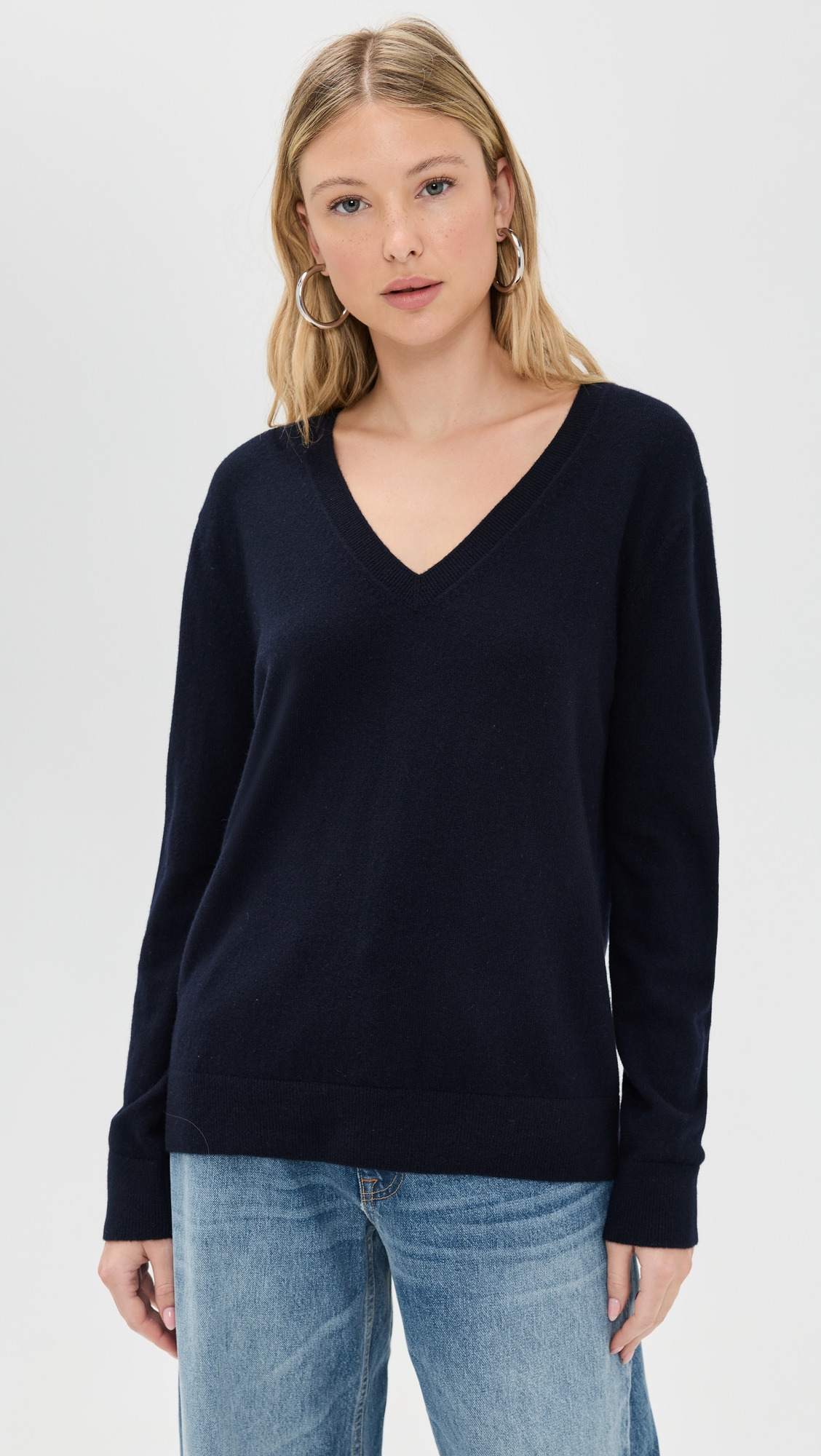 Weekend V Neck Cashmere Pullover - 6