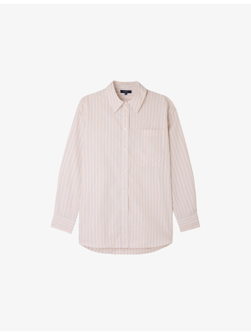 Carlotta Striped Cotton Shirt 1