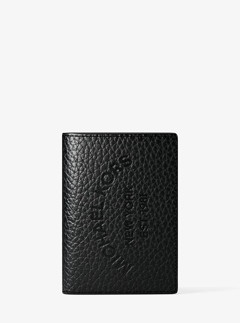 Cooper Pebbled Leather Bi-Fold Card Case - 1
