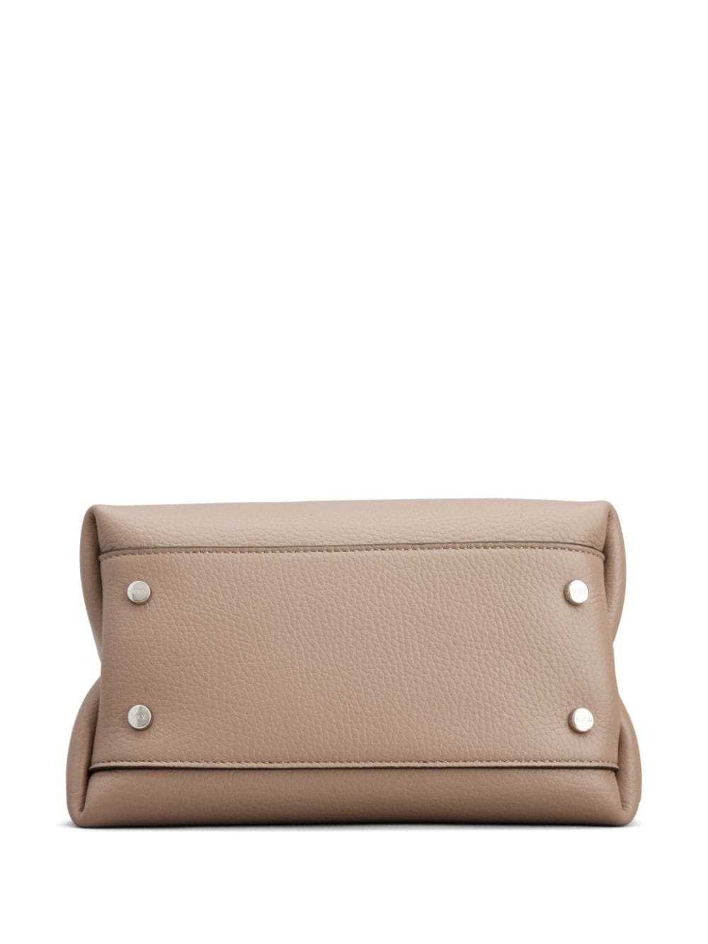 mini leather tote bag - 3