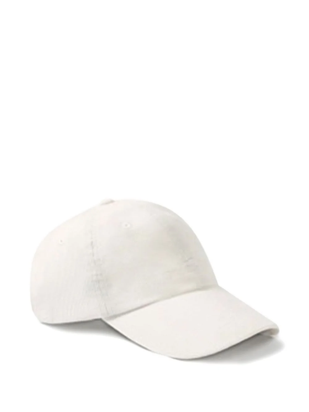 logo-embroidery corduroy baseball cap - 1