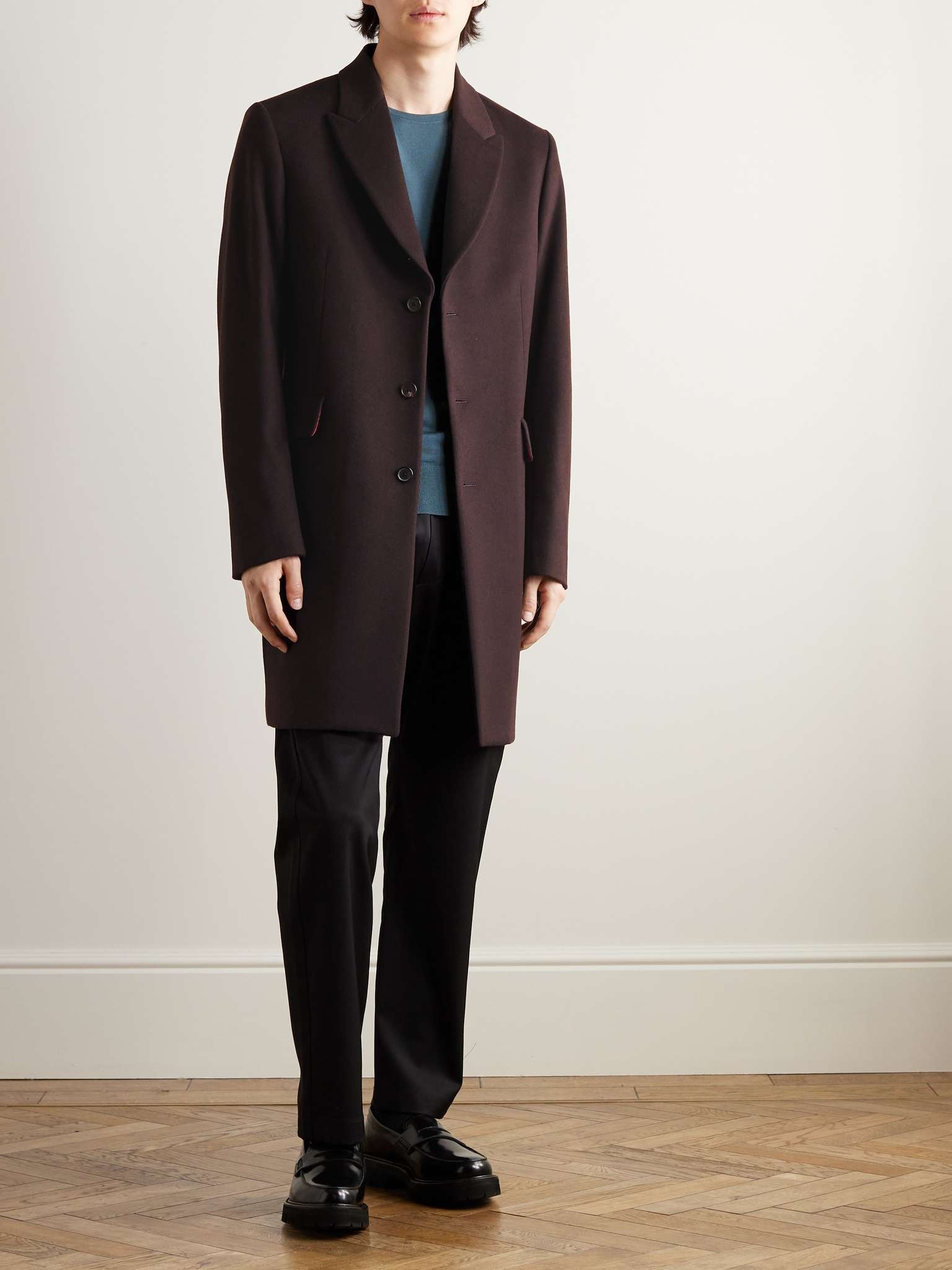Epsom Wool and Cashmere-Blend Felt Overcoat - 2