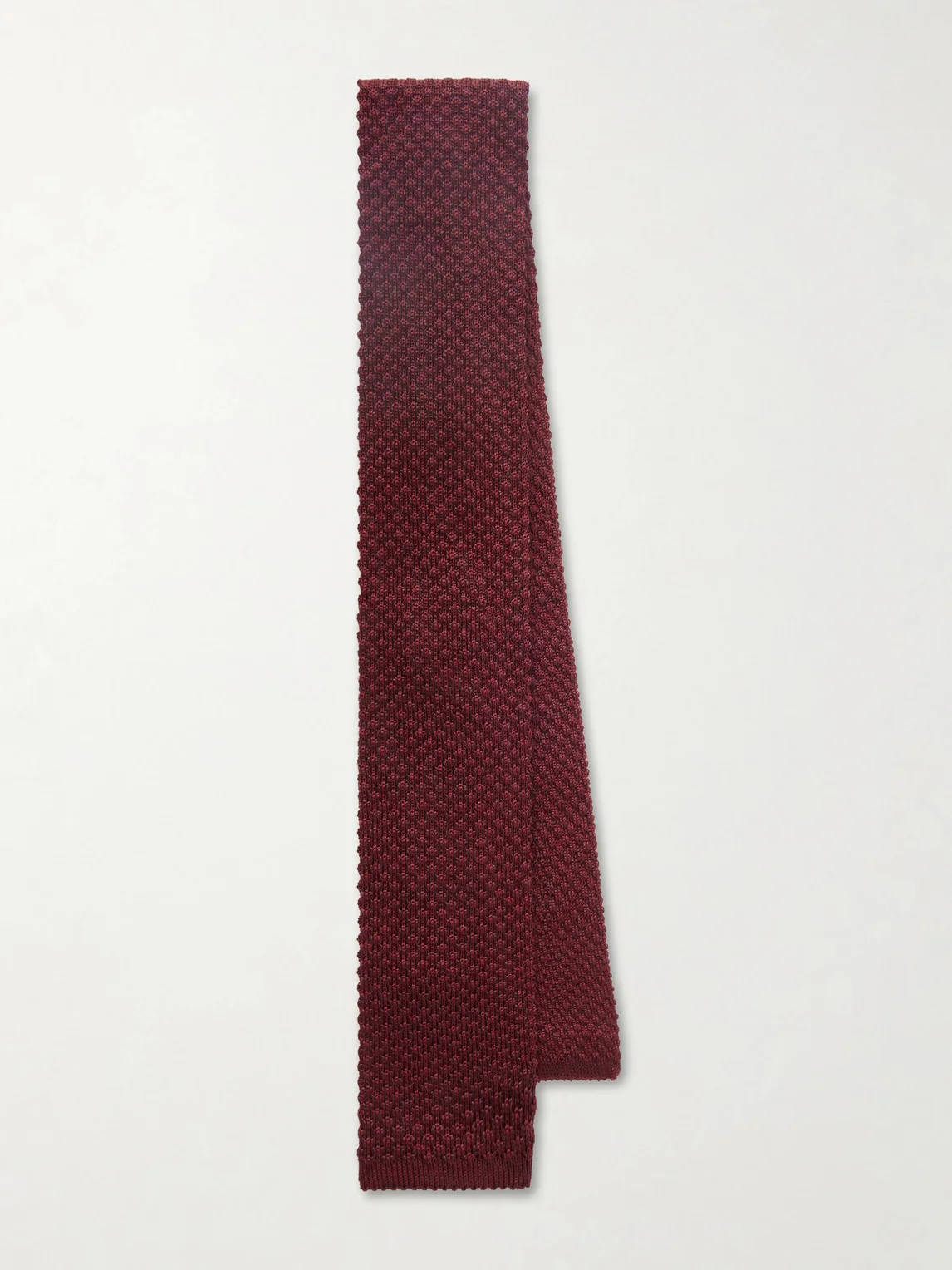 6cm Crochet-Knit Cotton and Silk-Blend Tie - 1