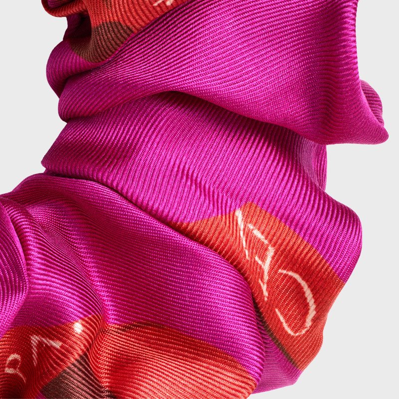Celine Weaved Ribbons Scrunchy in silk and Brass with Gold Finish 3