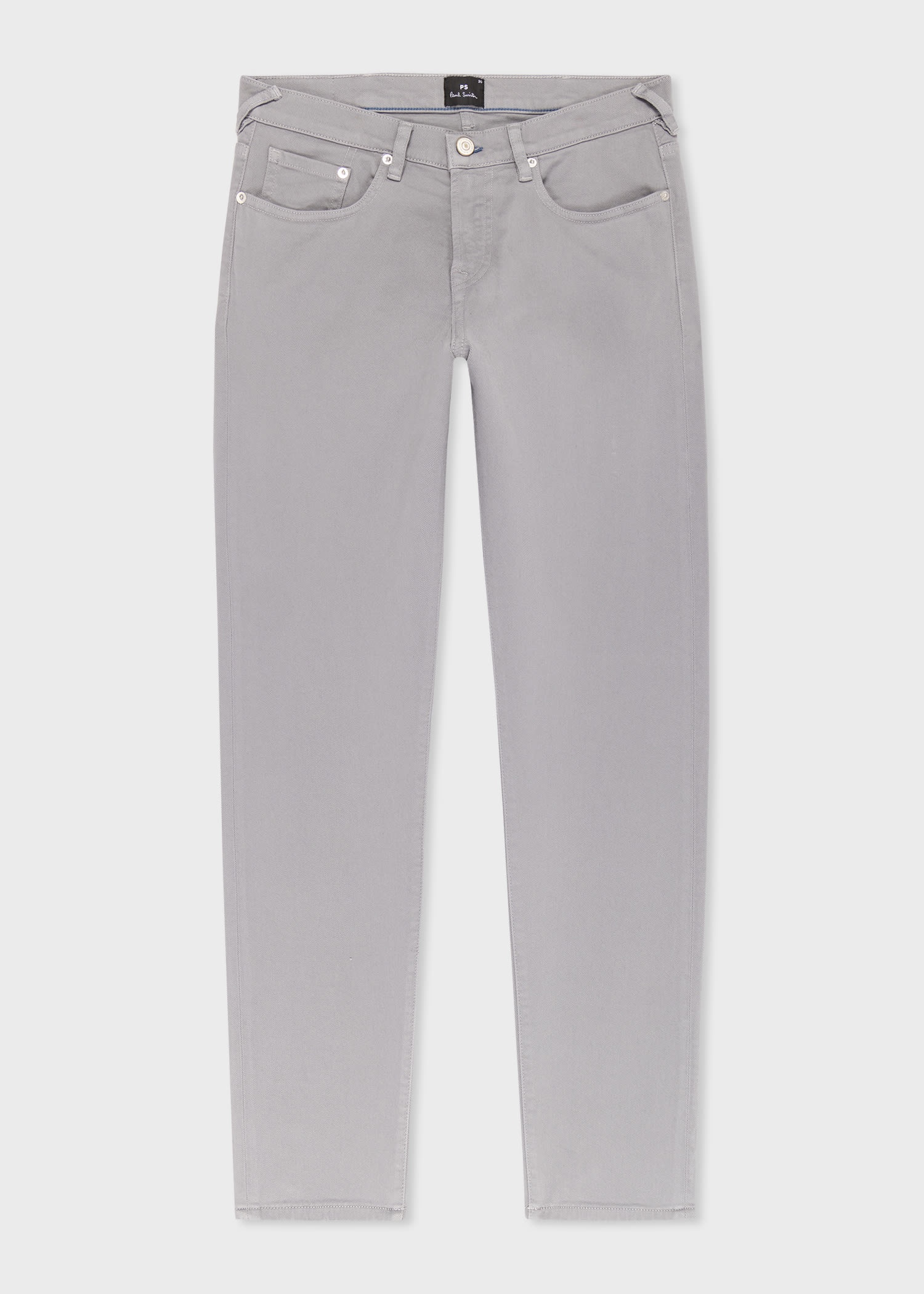 Garment-Dyed Organic Cotton-Stretch Jeans - 1