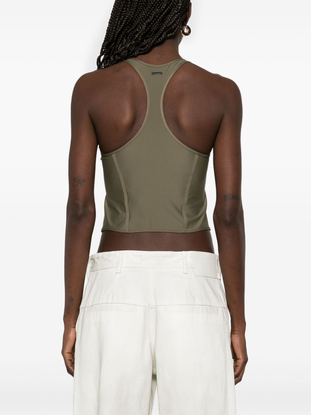 corseted tank top - 4