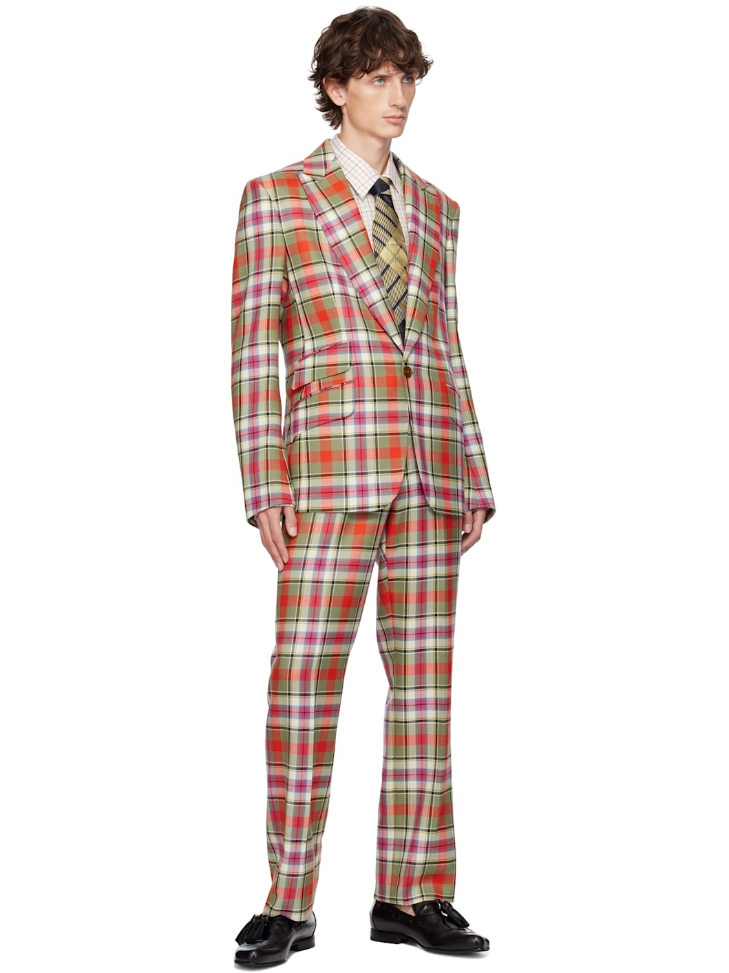 Green & Red Sang Trousers - 4
