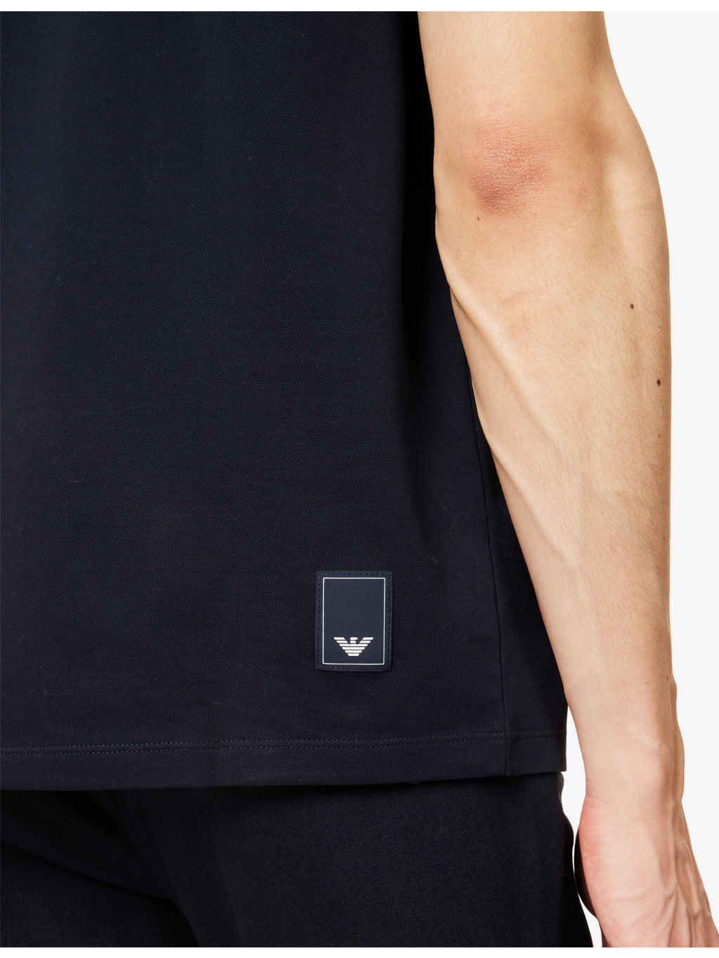 Eagle-Logo Regular-Fit Cotton Polo Shirt - 5