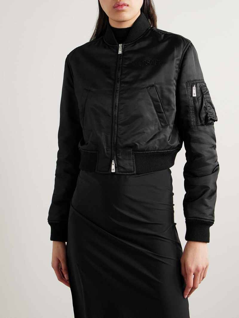 Cropped Bomber Jacket 6