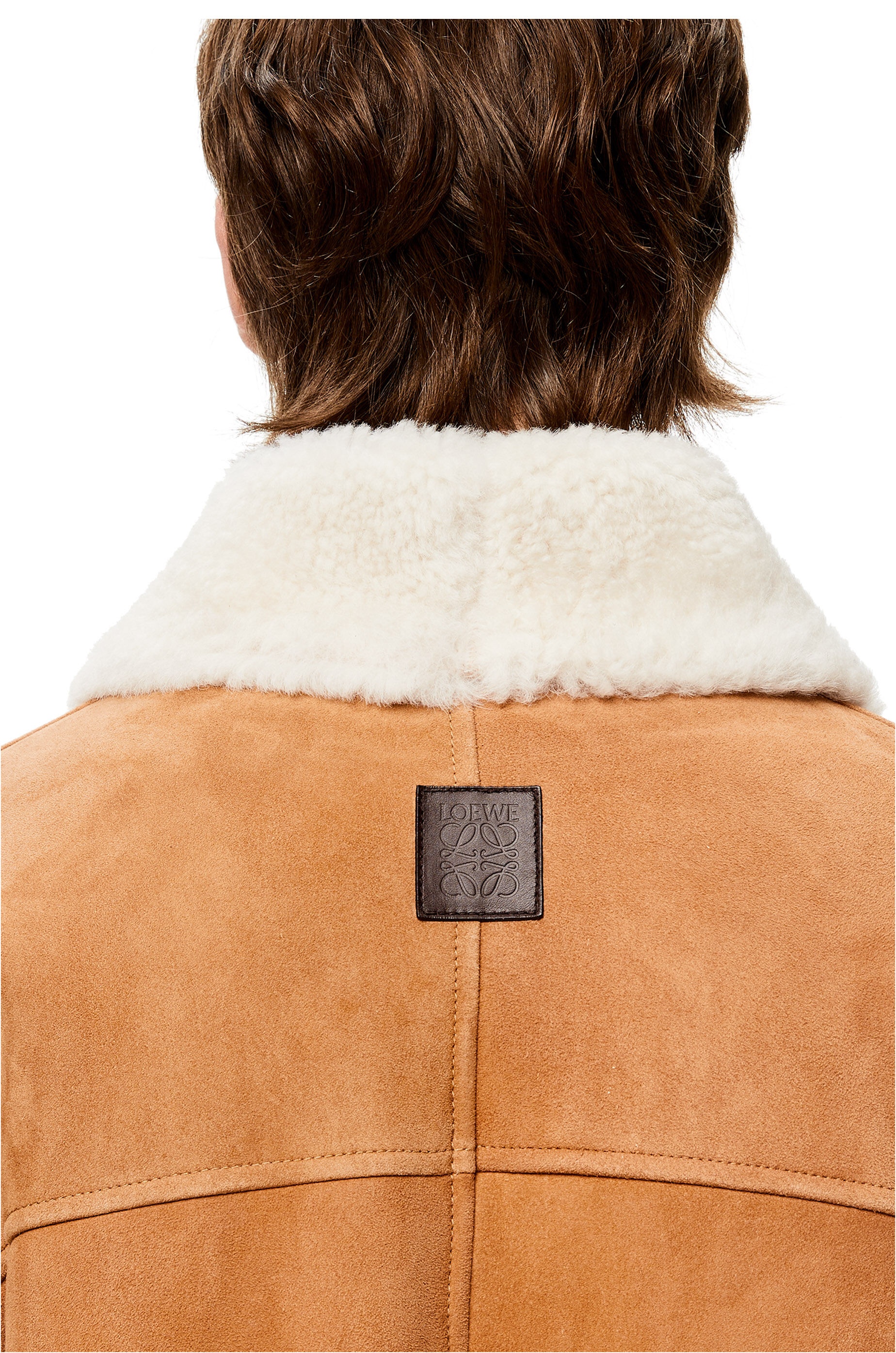 Oversize shearling coat - 5