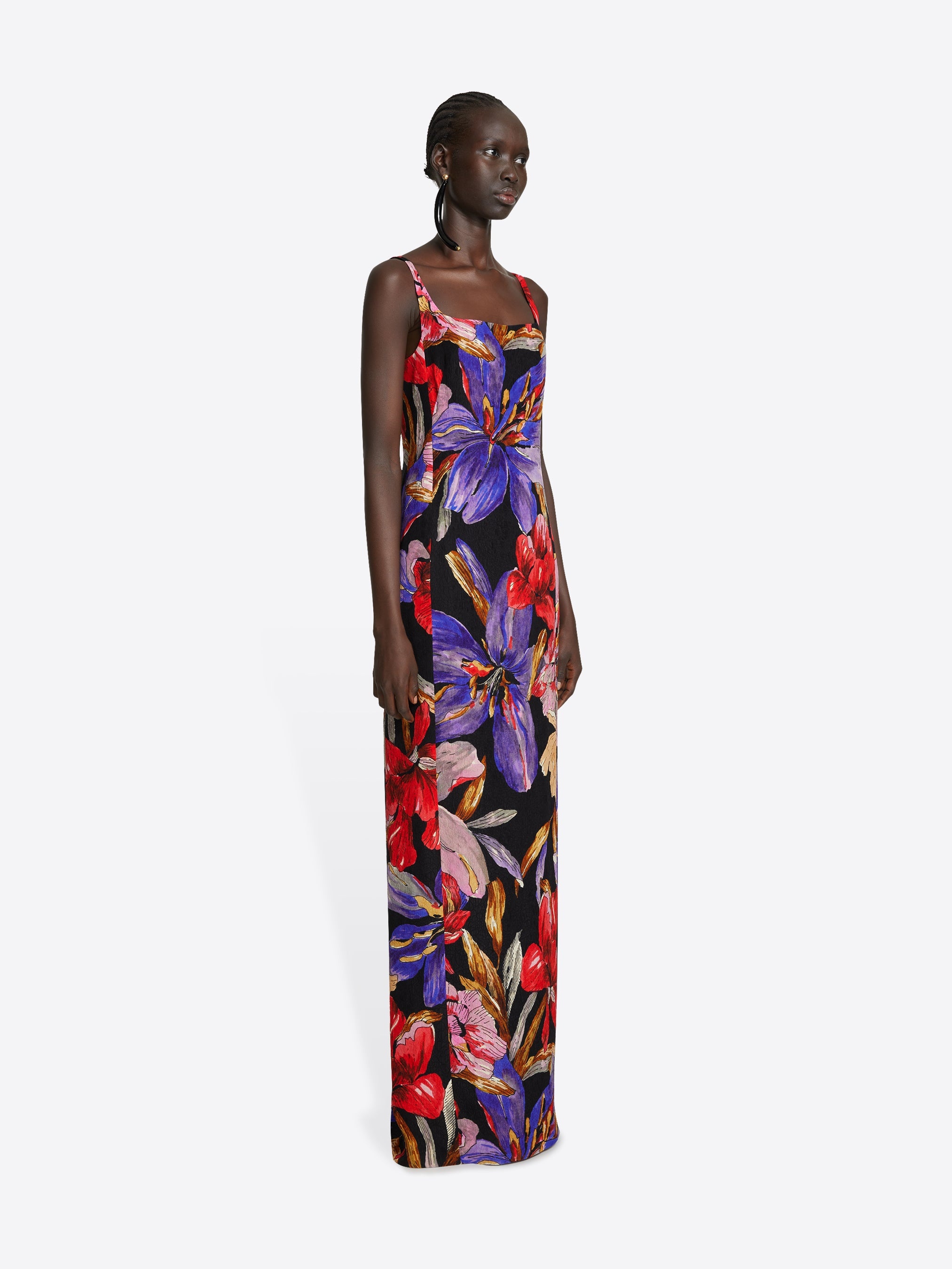 LONG FITTED DRESS - 3