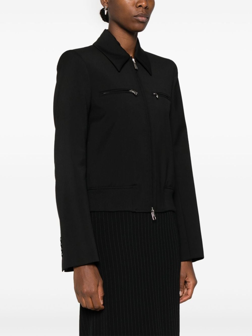 Plava bomber jacket - 3