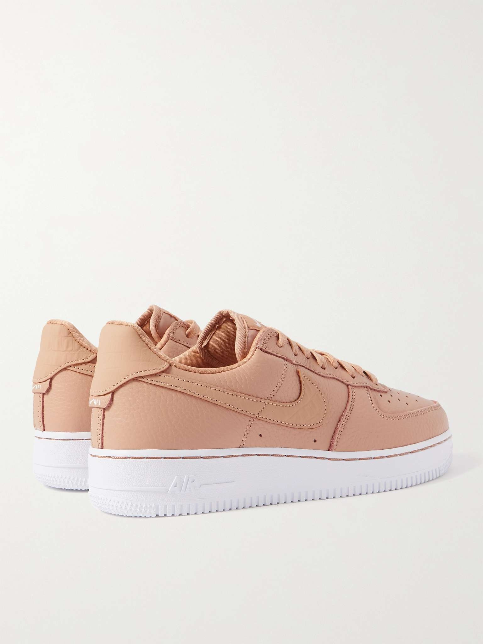 Air Force 1 07 Craft Full-Grain Leather Sneakers - 5