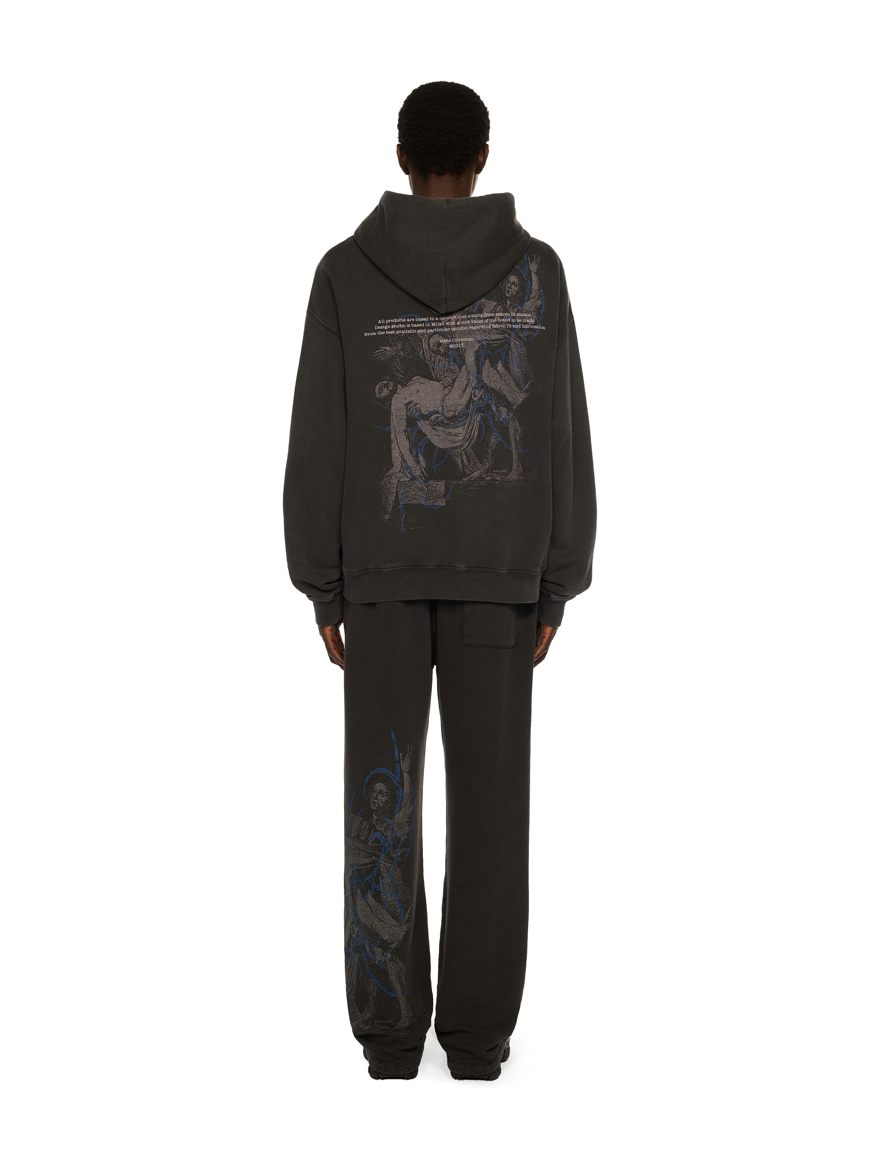 Faded Painting Skate Hoodie - 4