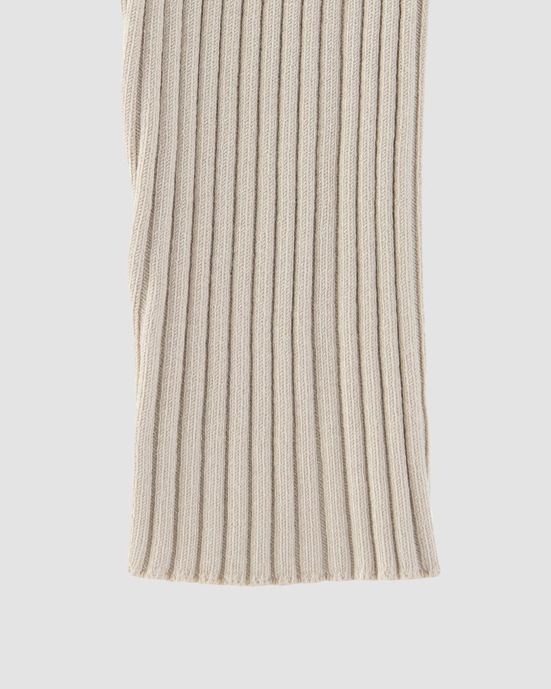 RIBBED KNIT ZIP SWEATER 7