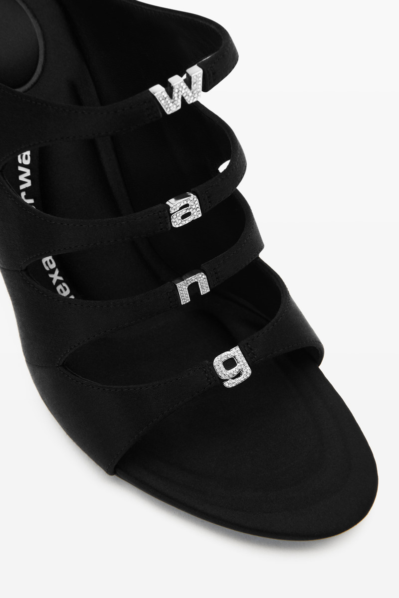 Alexander Wang LOLITA 105 SANDAL IN SATIN outlook