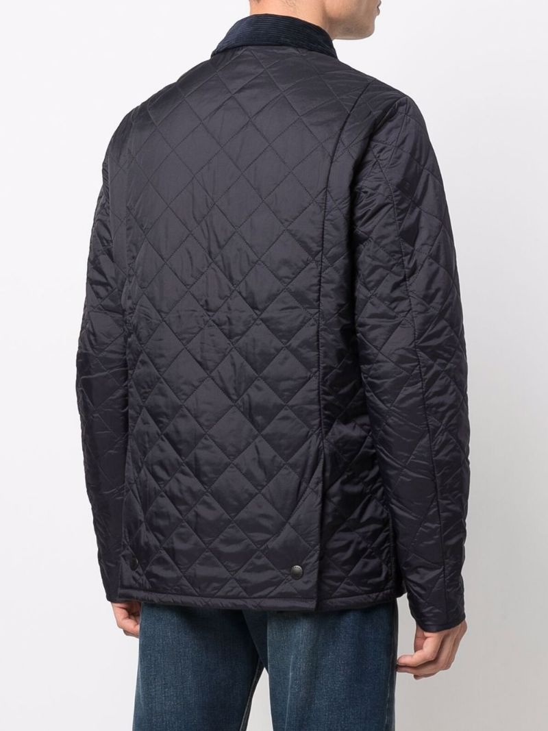quilted rain jacket - 4