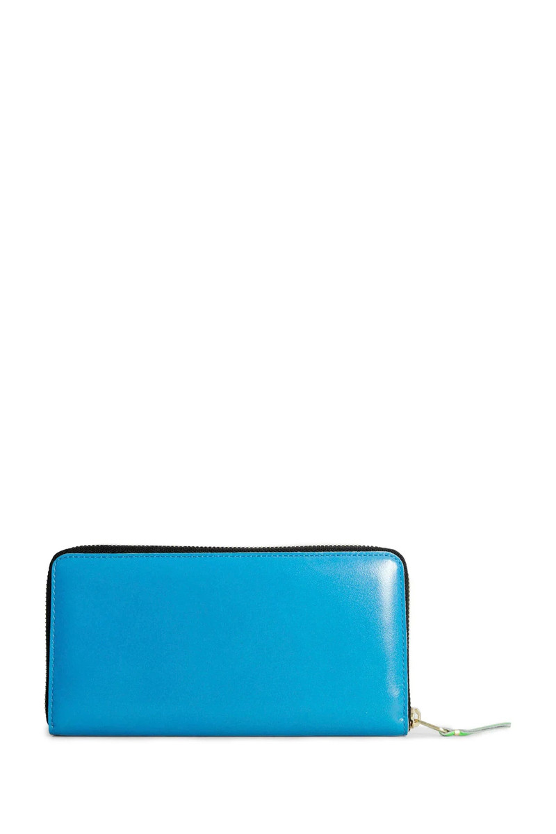 Comme Des Garçons Super Fluo Leather Passport Wallet outlook