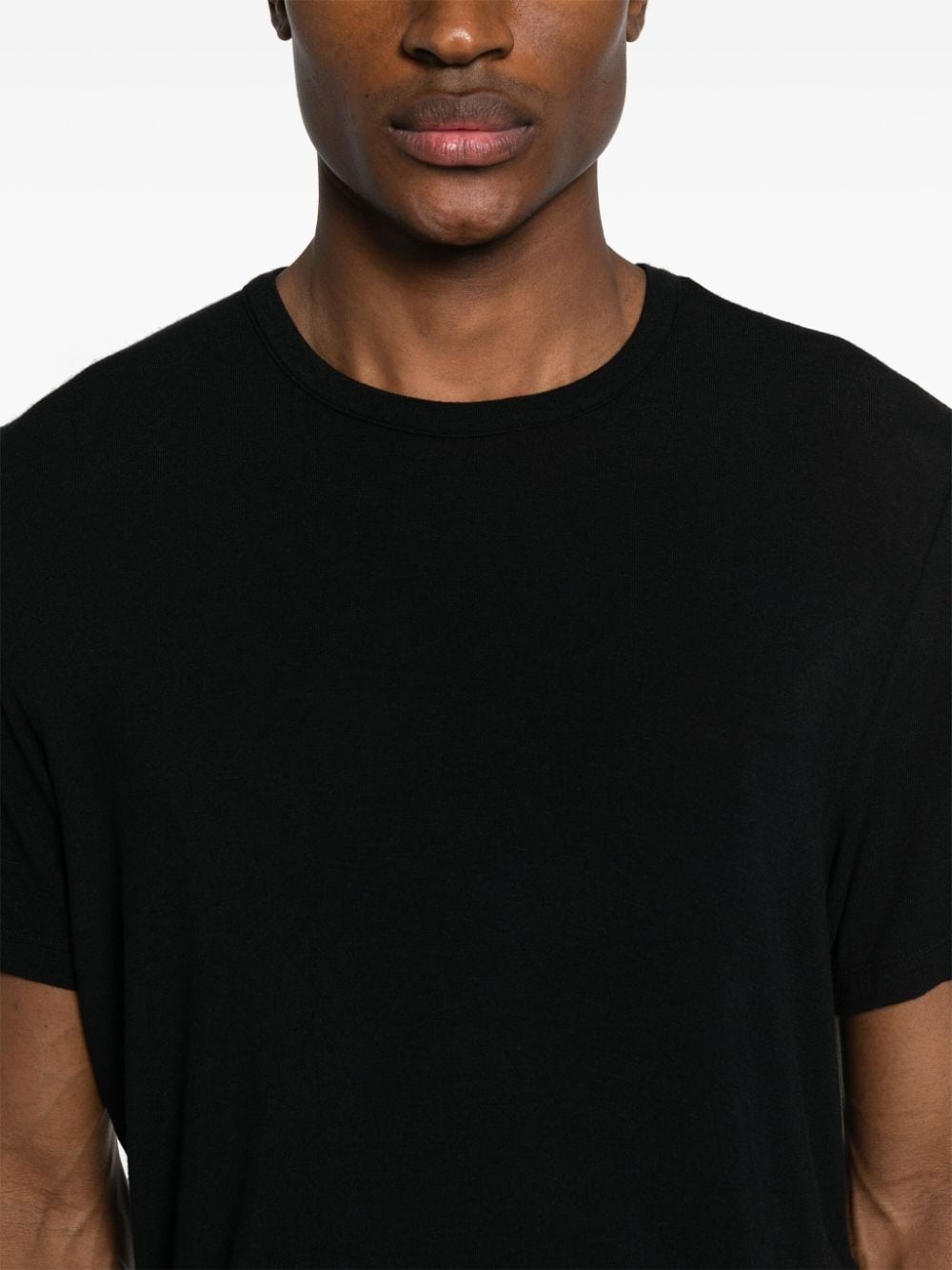 crew-neck ribbed T-shirt - 5