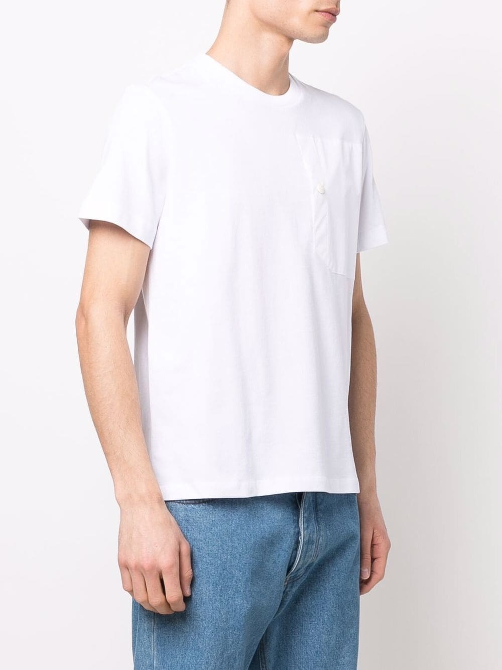 cotton round-neck T-shirt - 3