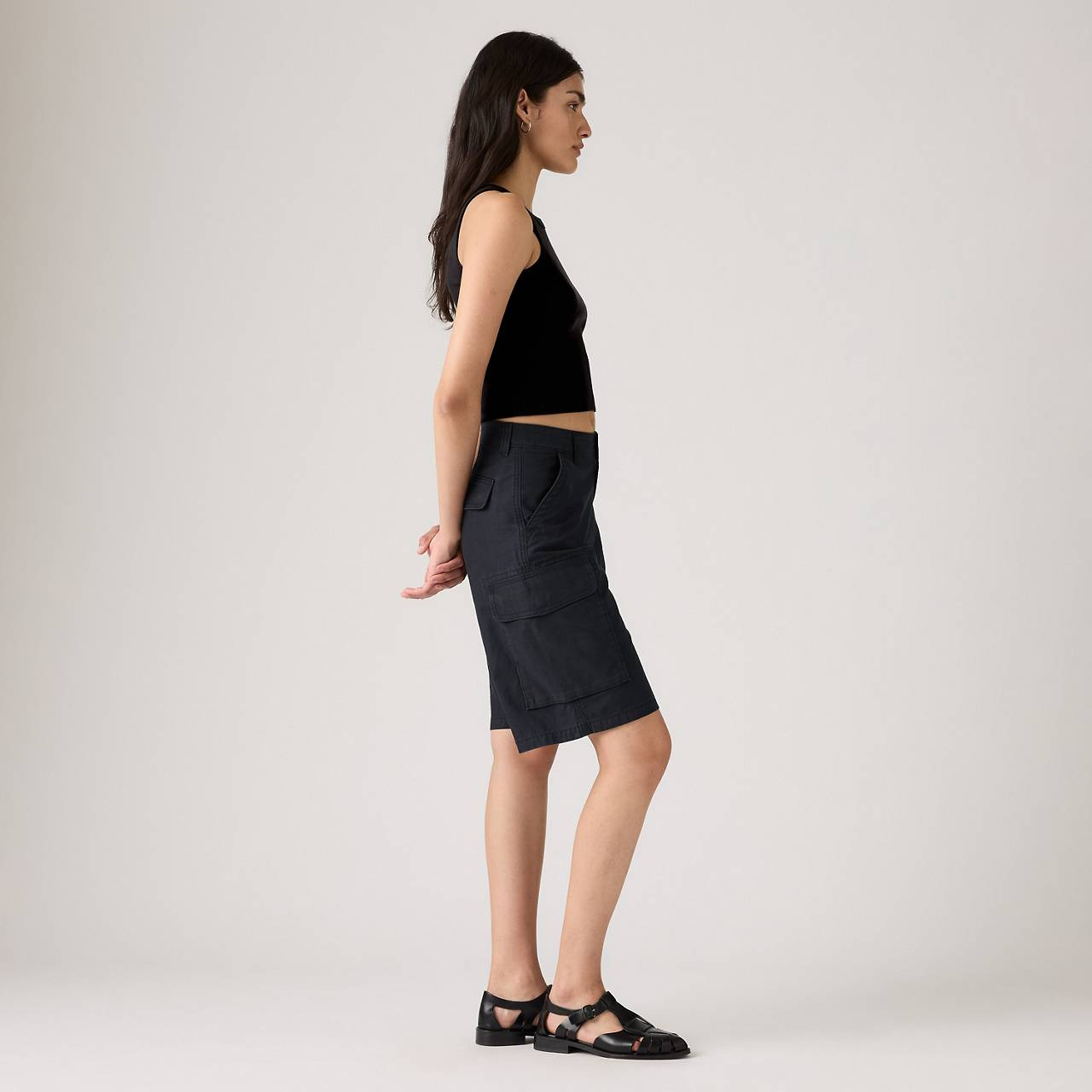 BAGGY DAD CARGO WOMEN'S SHORTS - 6