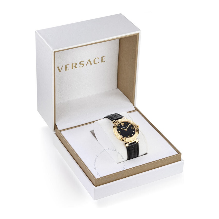 Versace Greca Icon Black Dial Ladies Watch VEZ600221 - 4