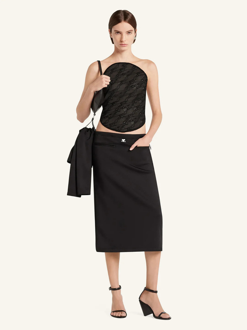courrèges Interlock Tracksuit Skirt outlook