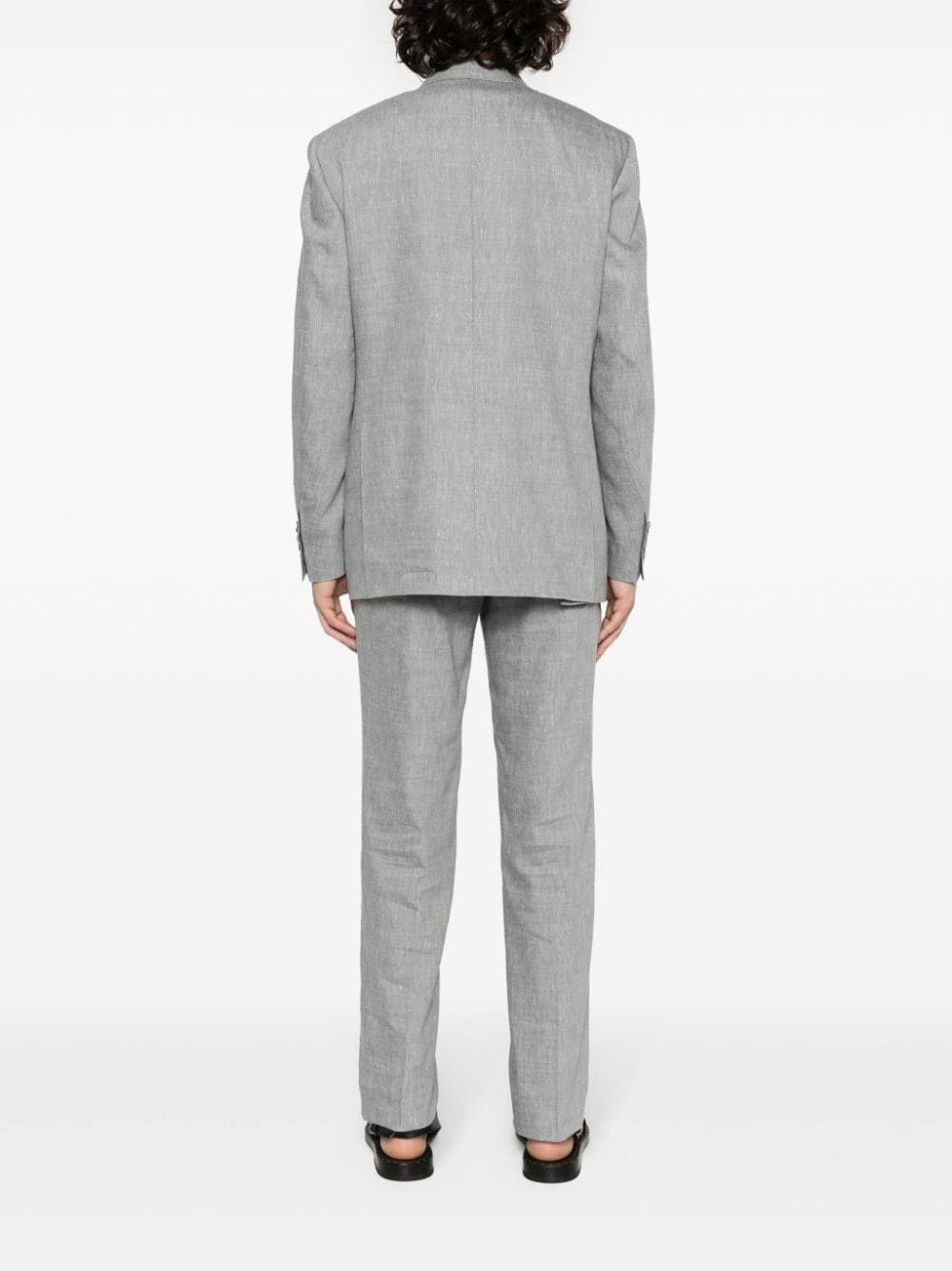 slub-texture suit - 4