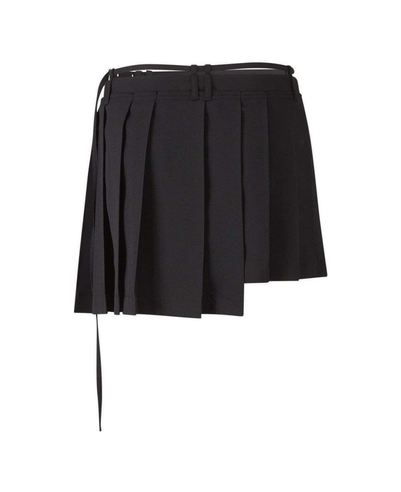 Low-rise Pleated Mini Skirt - 2