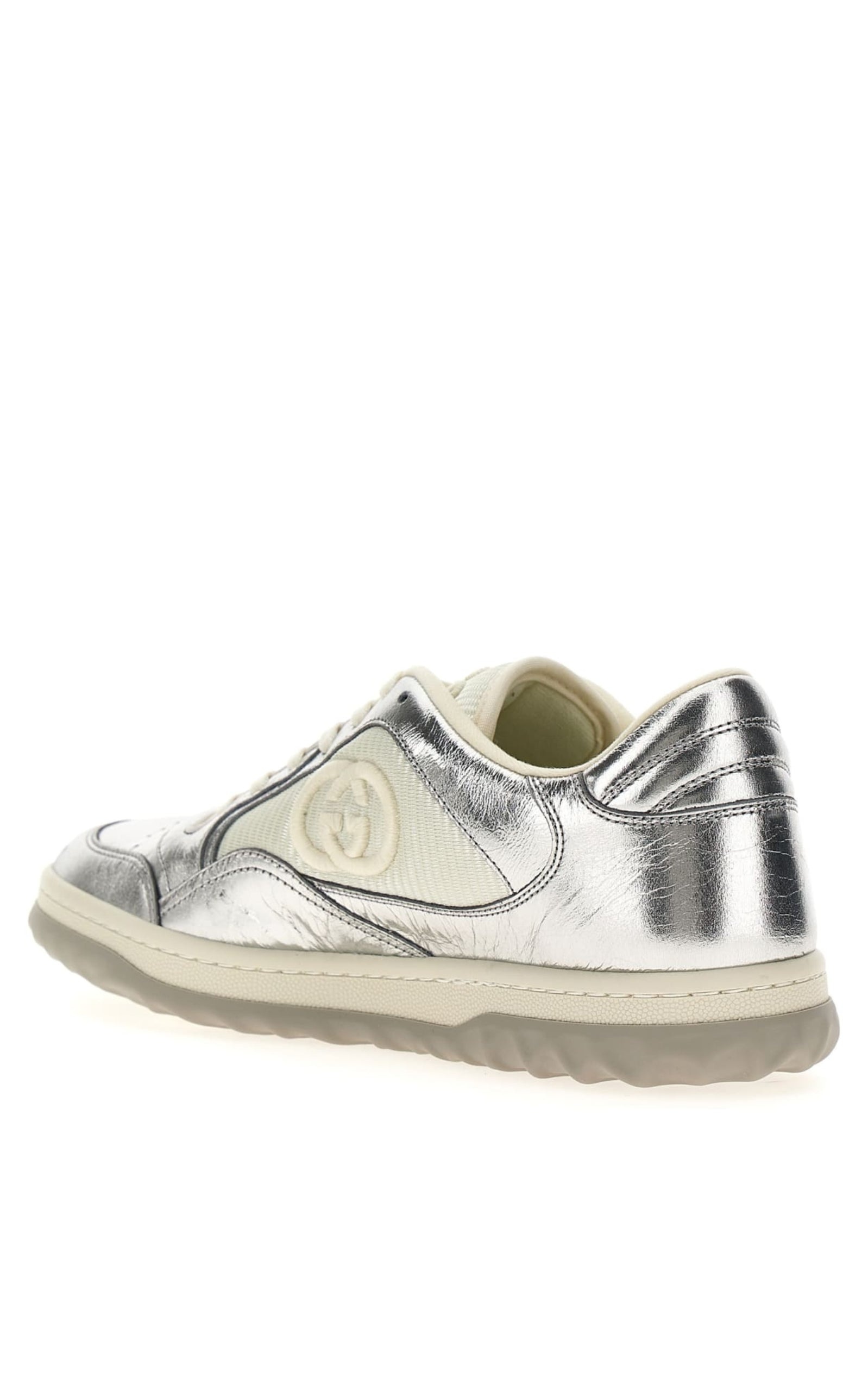 Mac 80 Silver Leather Sneakers - 2