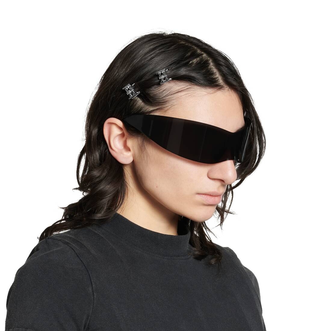 Women's Holli Xs Hair Grip Set in Silver - 4