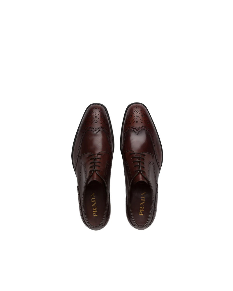 Leather derby shoes 3