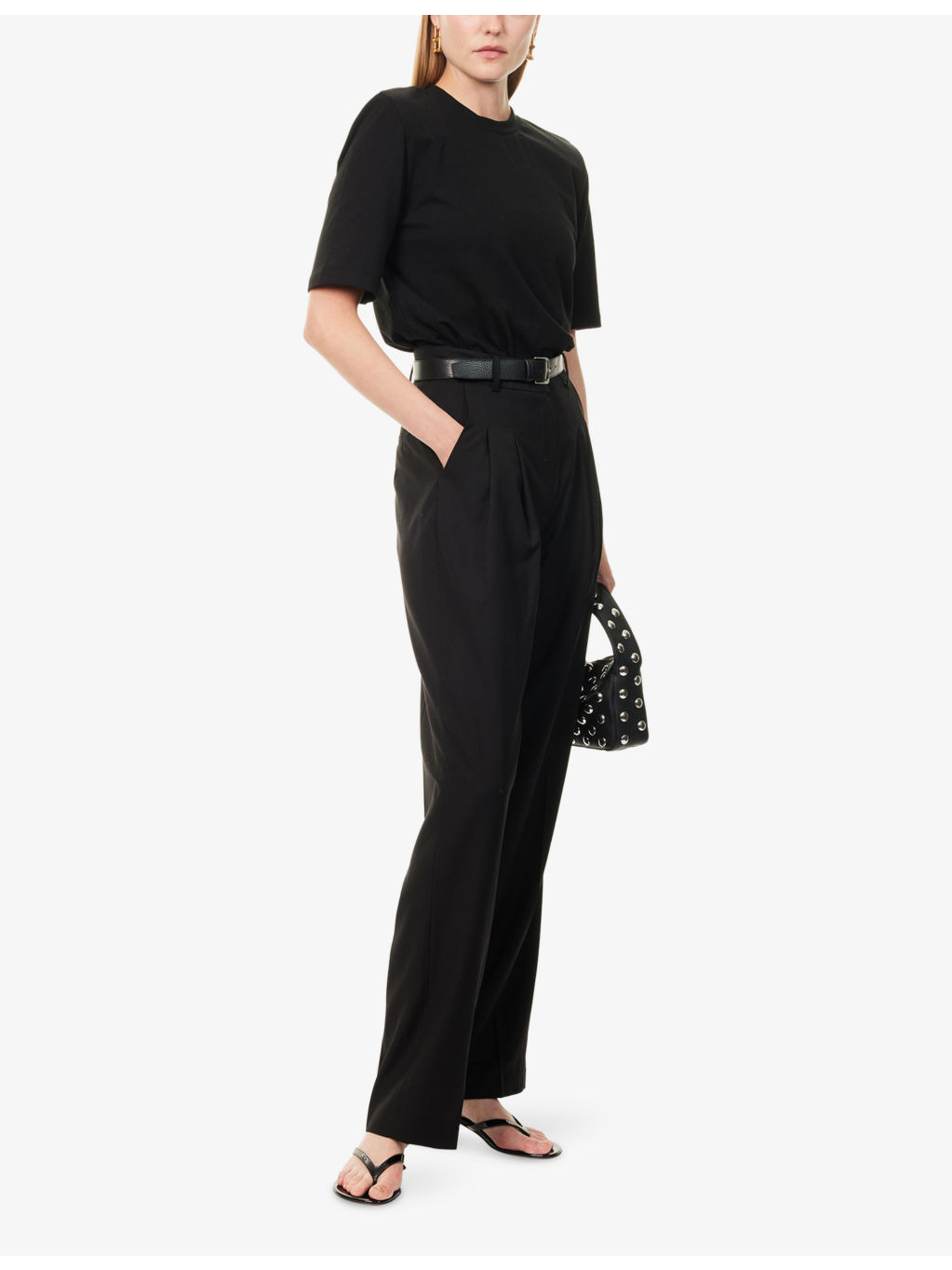 Gelso Pleated Woven-Twill Trousers - 2