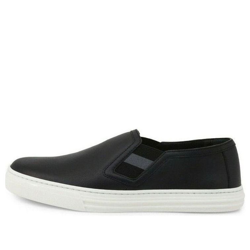 (WMNS) Gucci Leather Low 'Black White' 473974-A3850-1195 - 1