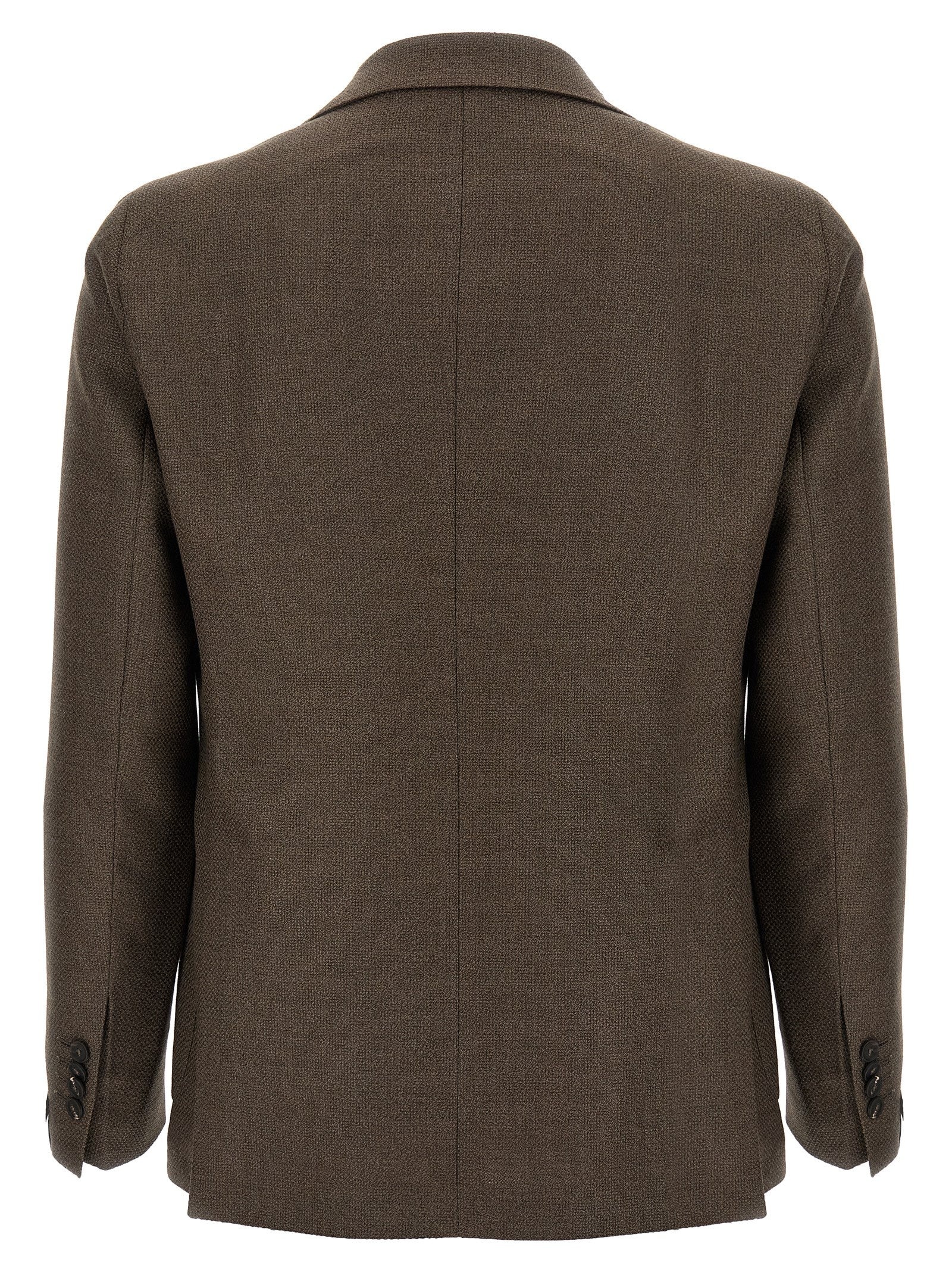 TAGLIATORE - Tagliatore Men Super 100'S Wool Blazer - 2