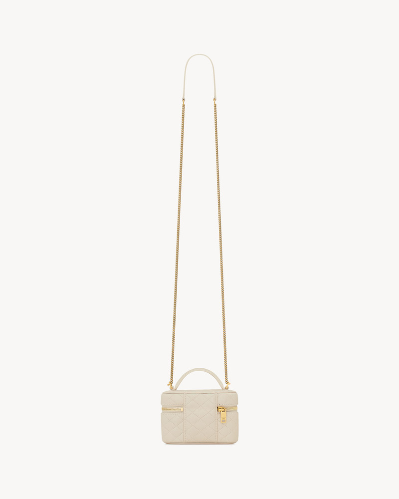 GABY MICRO VANITY BAG IN LAMBSKIN 3