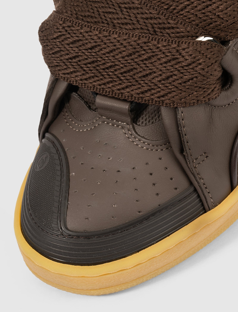 Lanvin CURB SNEAKERS "EBONY" outlook