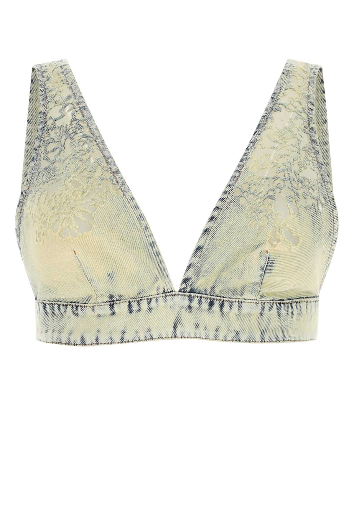 Diesel Women Denim De-Janys-Fsc Top - 1