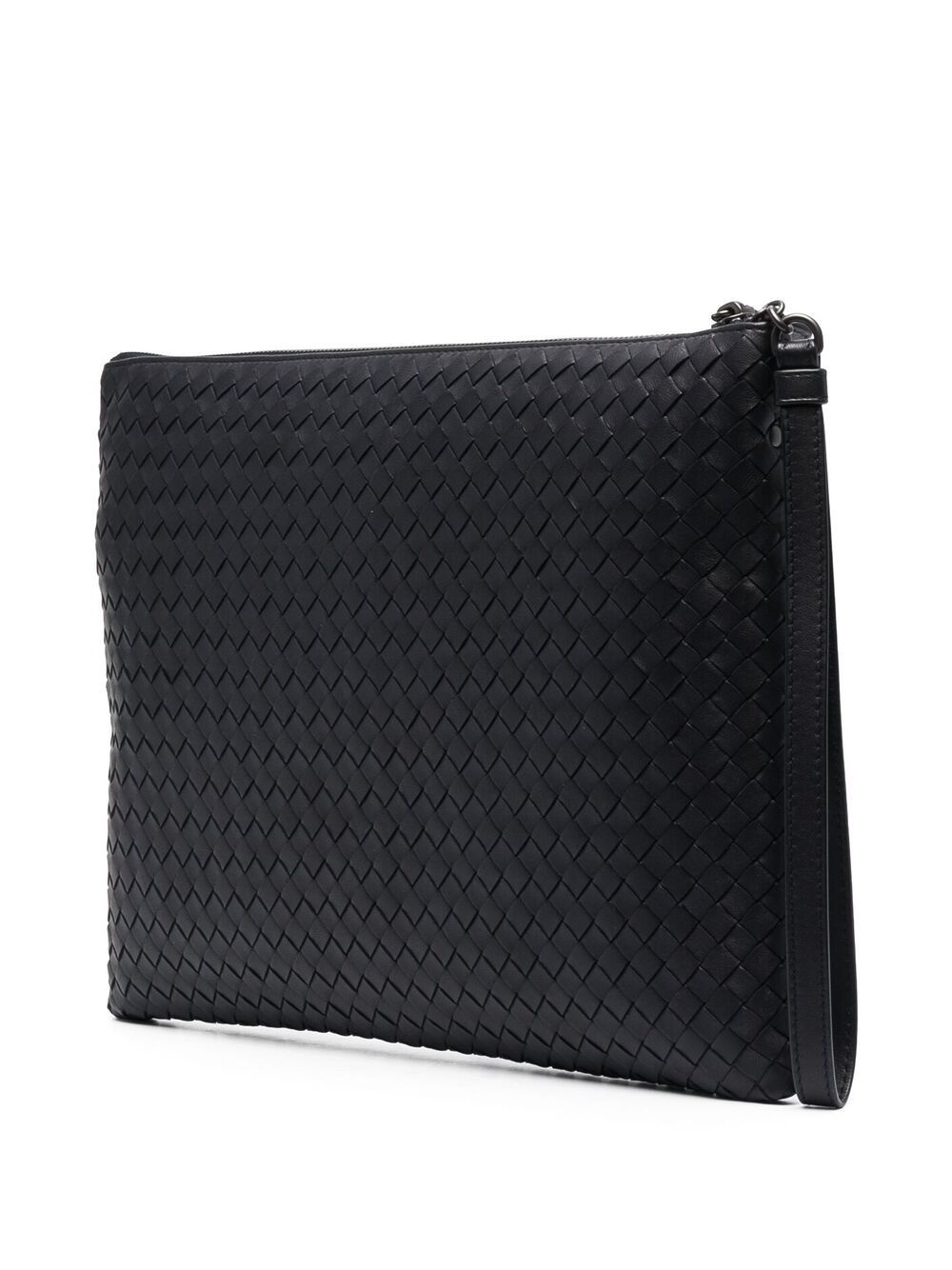 Intrecciato clutch bag - 3