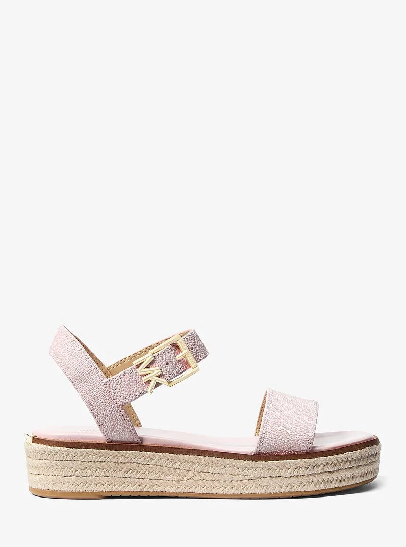 Richie Signature Logo Platform Espadrille Sandal - 1