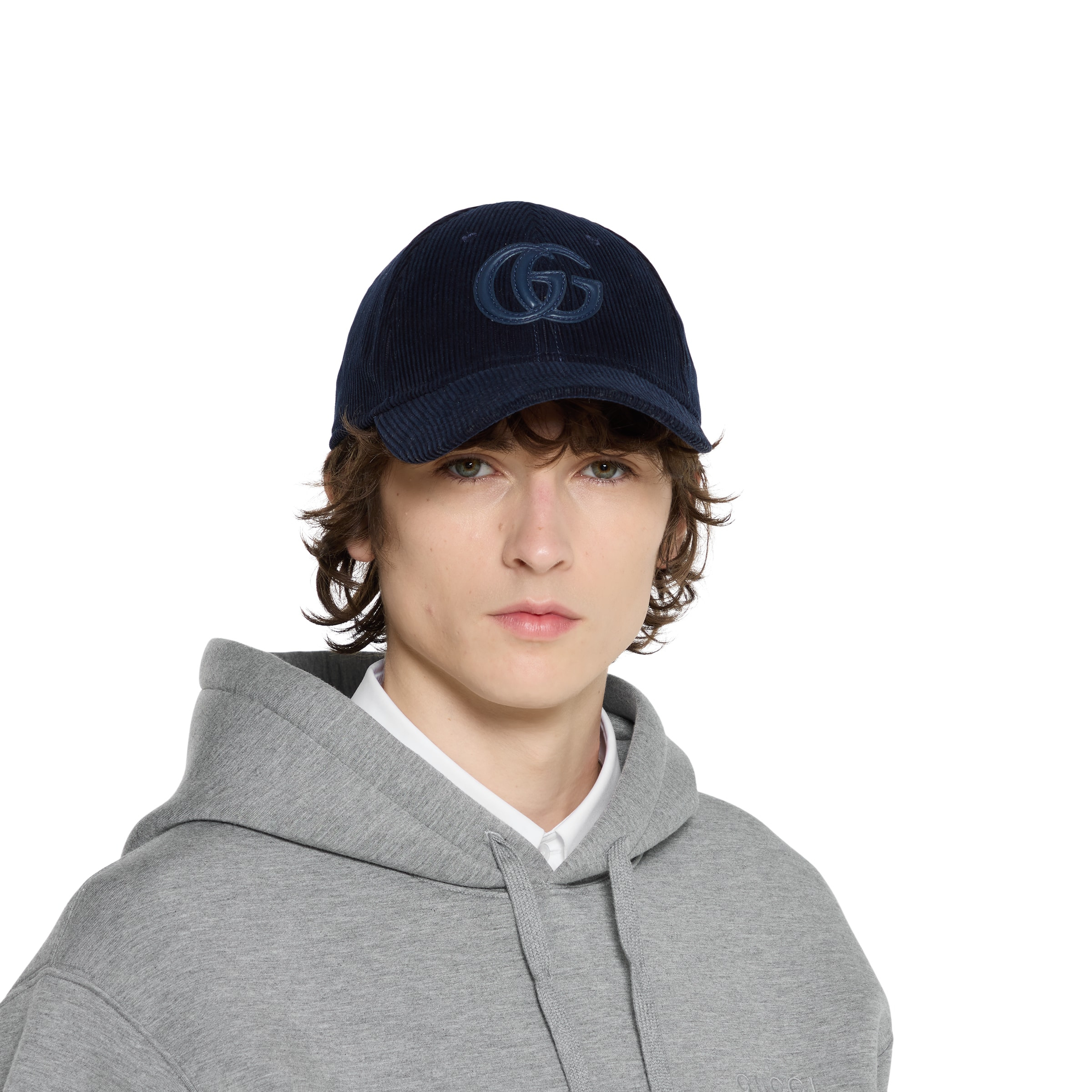Velvet baseball hat with embroidery - 3