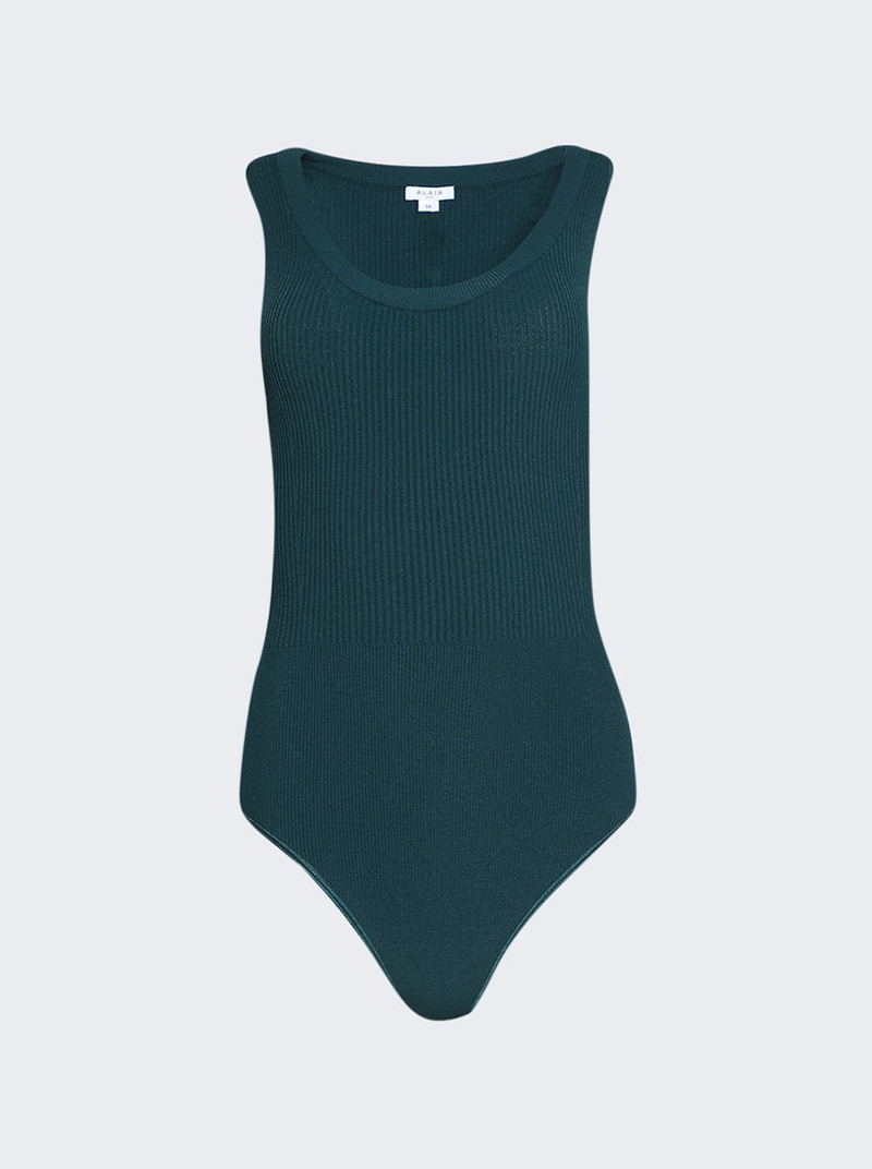Tank Bodysuit Petrole Fonce 1