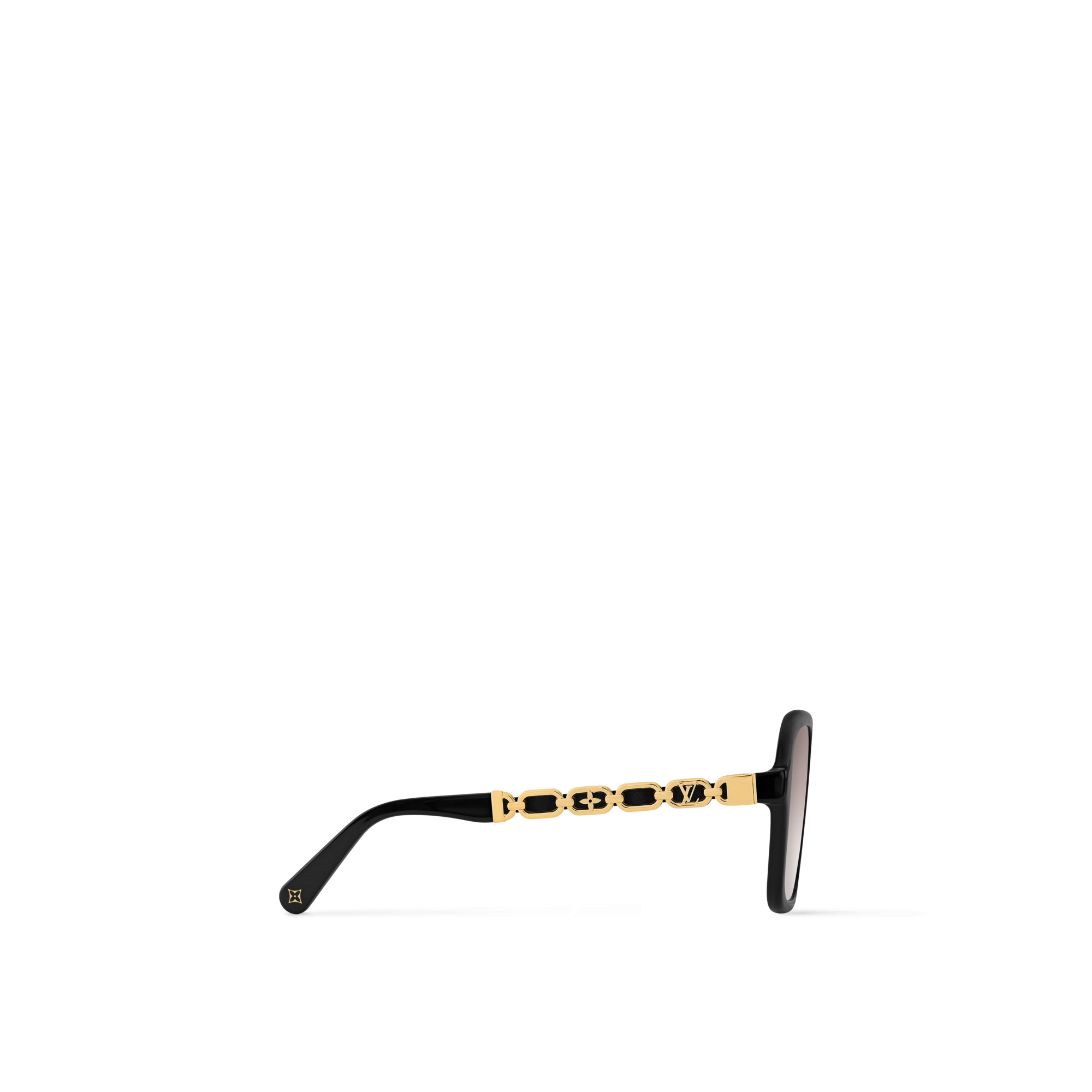 My LV Chain Braided Maxi Square Sunglasses - 2